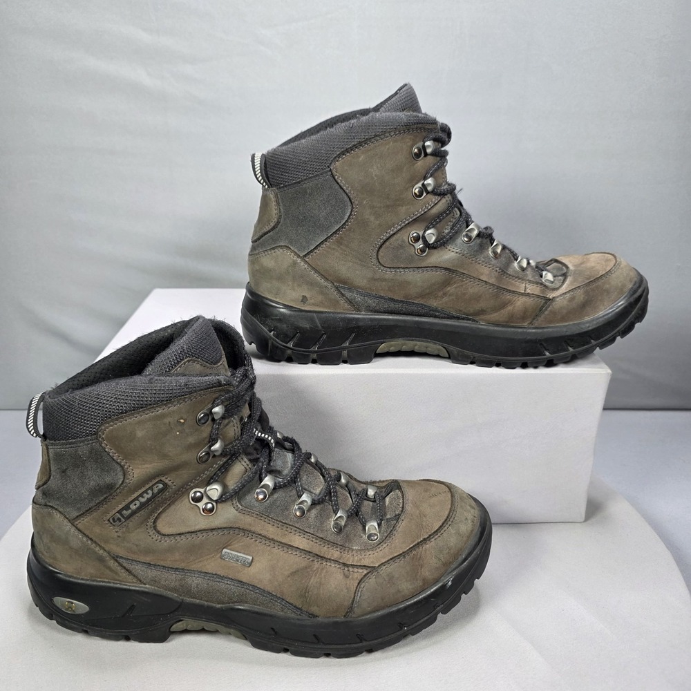 Lowa Renegade II GTX Mid Hiking Boots Mens 10.5 Brown Gore-Tex Vibram Waterproof